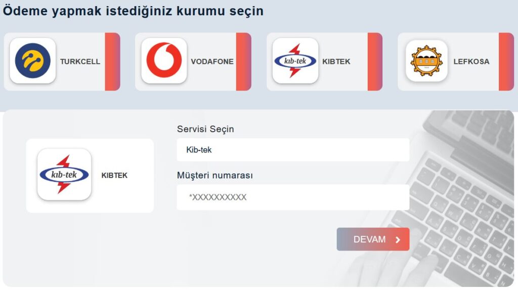 Kıbrıs’ta elektrik faturası ödemesi PayPoint Cyprus web sitesi üzerinden yapılabilir.