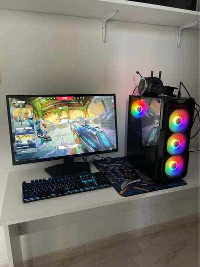 Full Gaming Setup (Ryzen 5 3400G + GTX 1060 6GB)