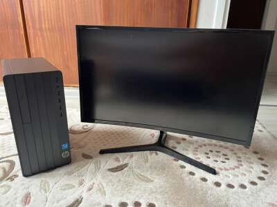 i7-12700 PC + 27" Curved Monitor