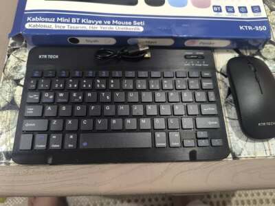 Kablosuz Bluetooth Klavye & Mouse Seti