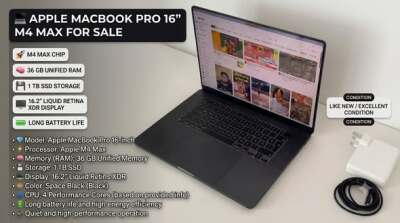 MacBook Pro 16 M4 Max