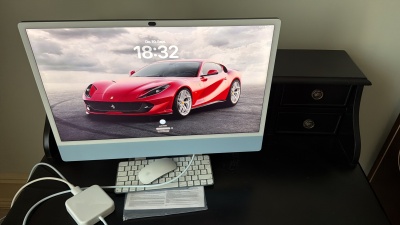 Apple iMac 24″ M4 (2024) – 16GB RAM / 256GB SSD – Mavi